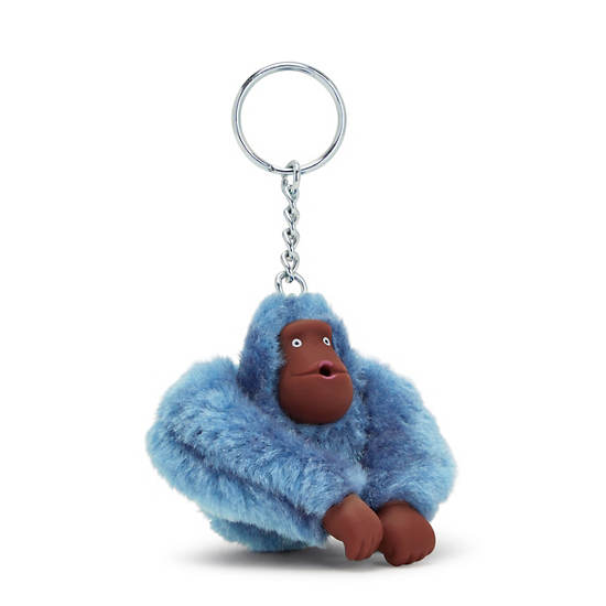 Kipling Sven Small Monkey Keychain Accessoires Blauw | België 1203JP